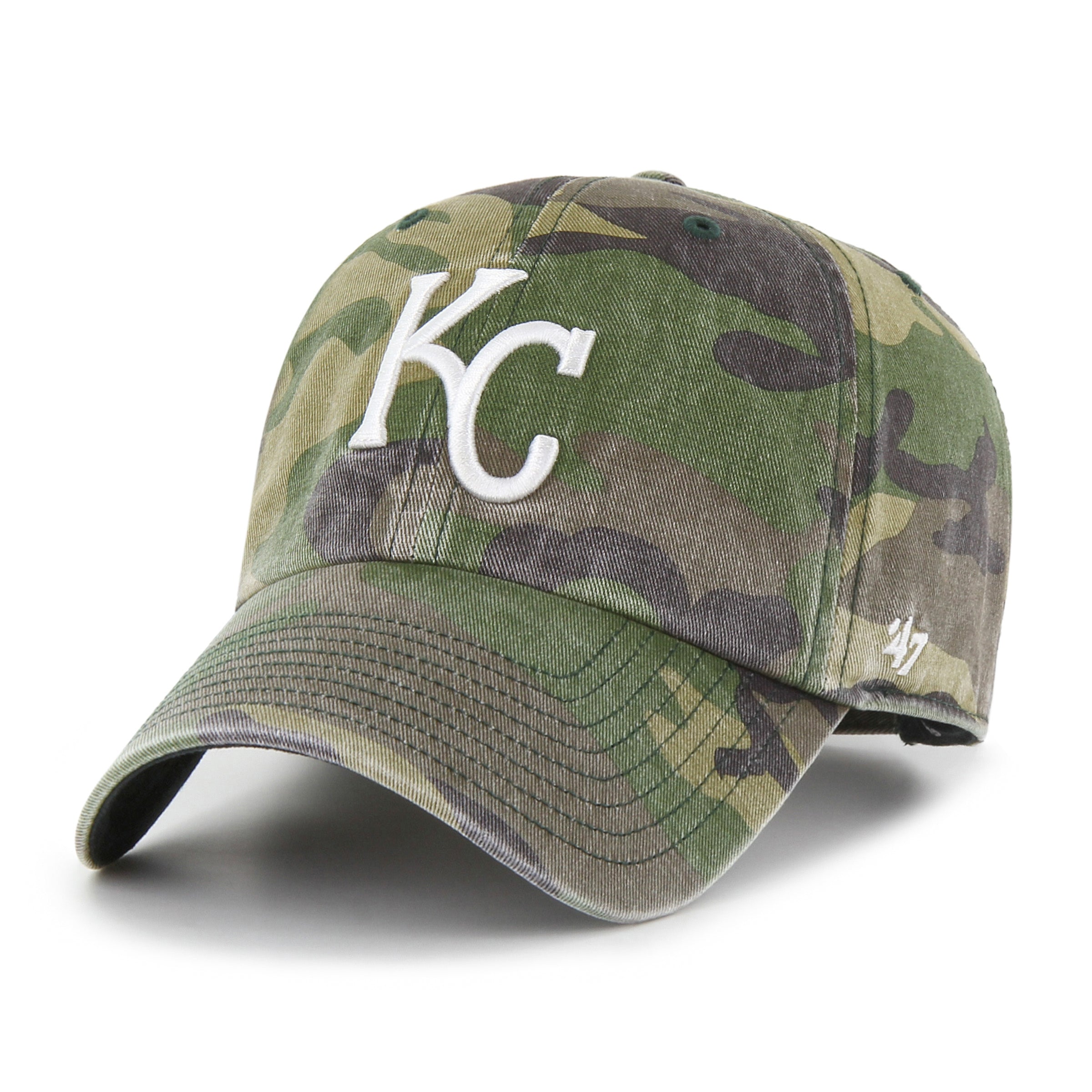 KANSAS CITY ROYALS CAMO '47 CLEAN UP