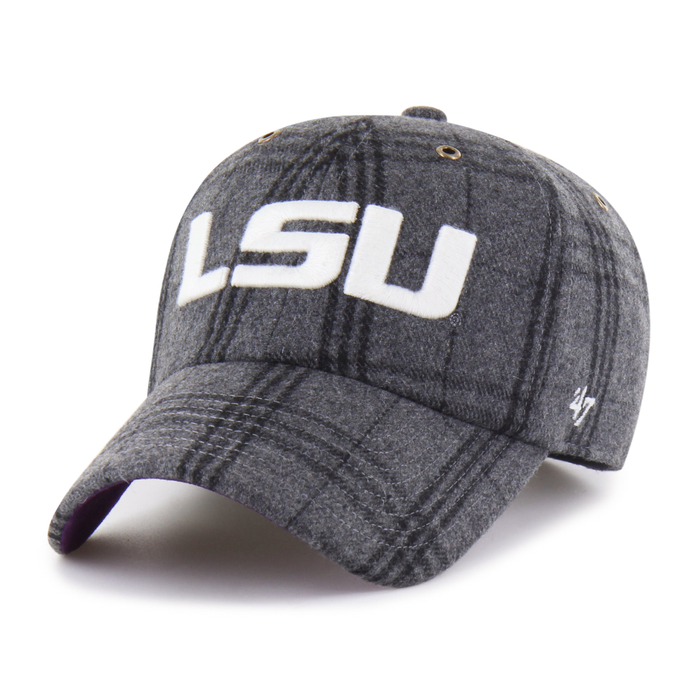 LOUISIANA STATE TIGERS LSU WINDOWPANE PLAID '47 CLEAN UP