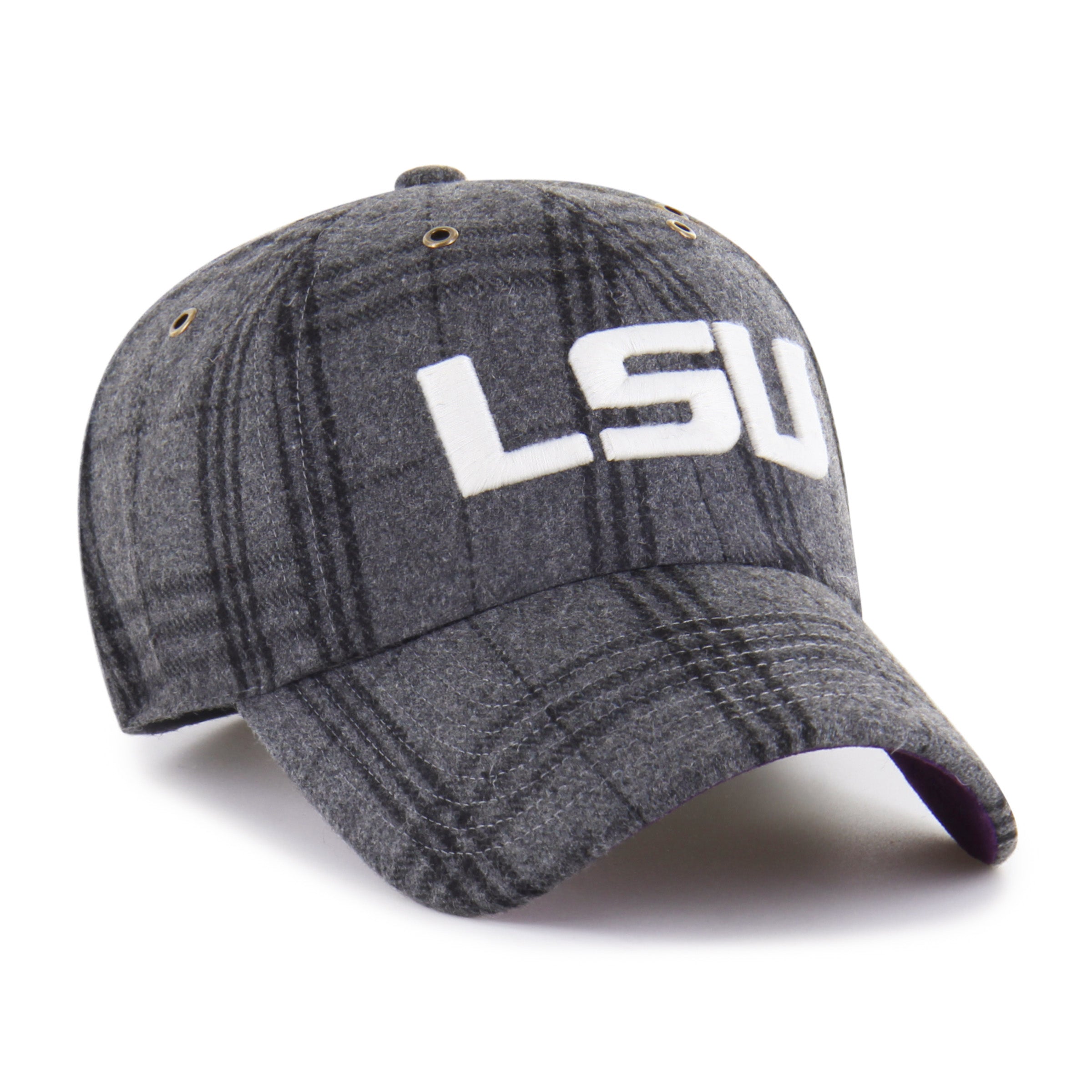 LOUISIANA STATE TIGERS LSU WINDOWPANE PLAID '47 CLEAN UP