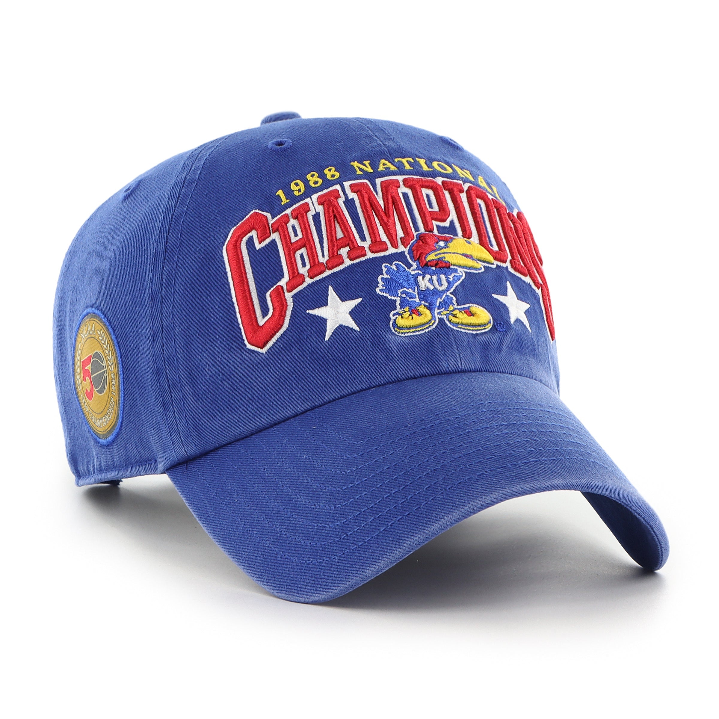 KANSAS JAYHAWKS TITLE CHAMP '47 CLEAN UP