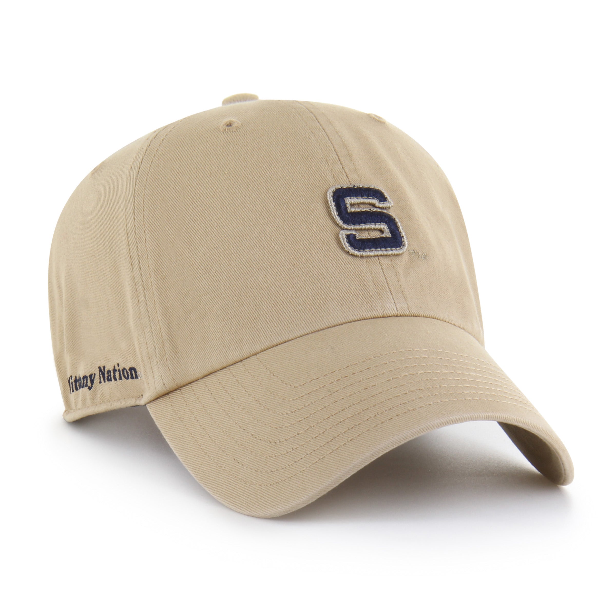 PENN STATE NITTANY LIONS VINTAGE MICRO PATCH '47 CLEAN UP