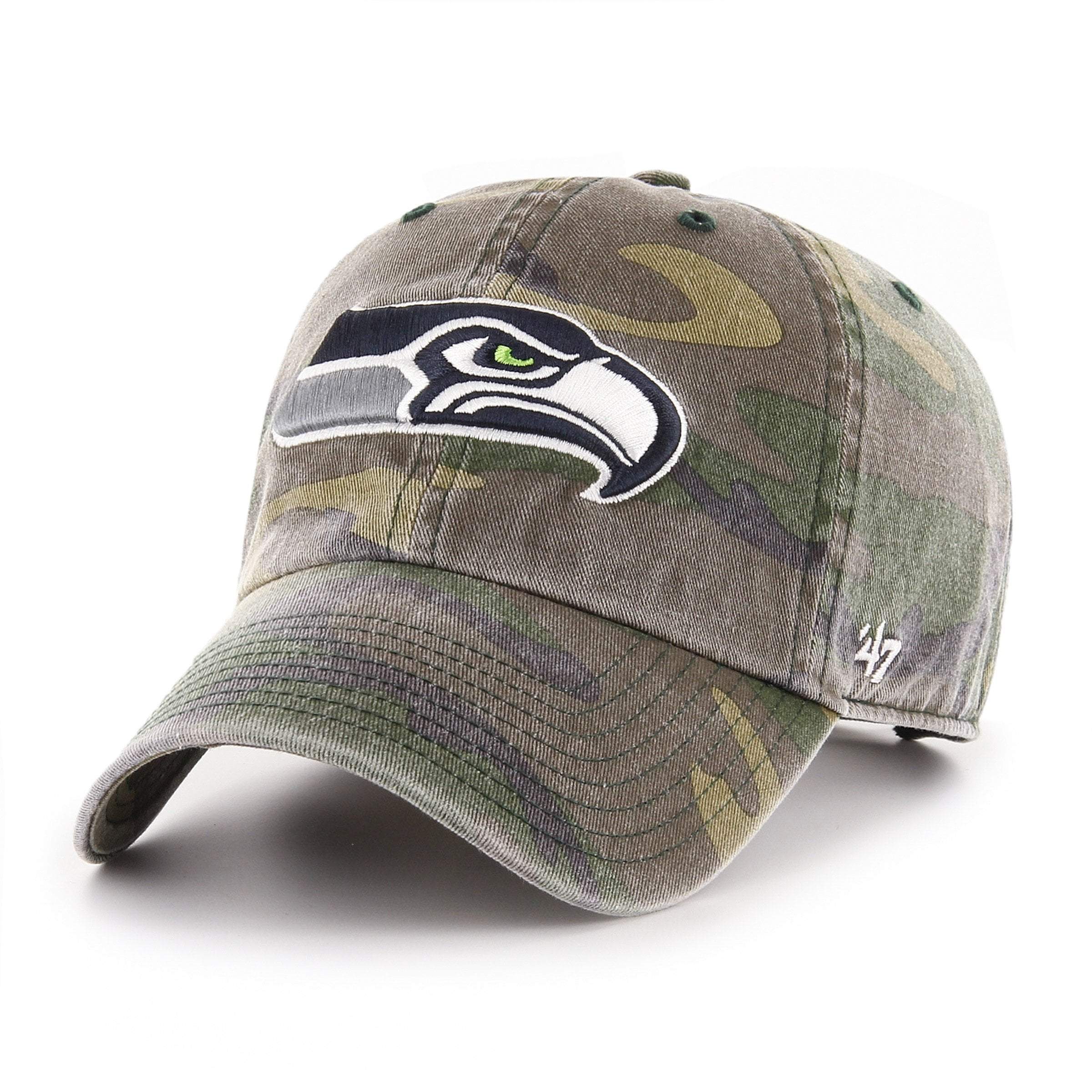 SEATTLE SEAHAWKS CAMO '47 CLEAN UP