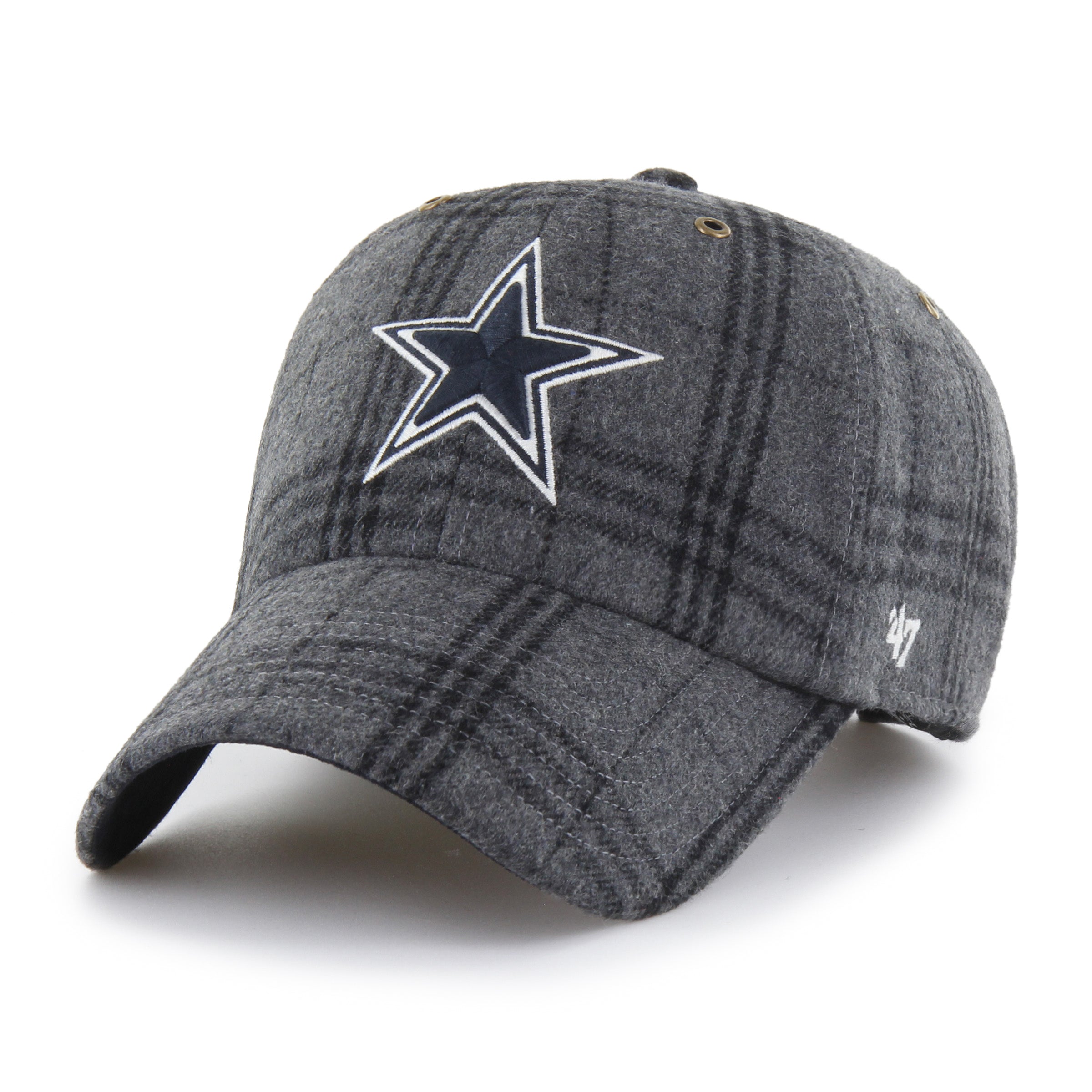 DALLAS COWBOYS WINDOWPANE PLAID '47 CLEAN UP