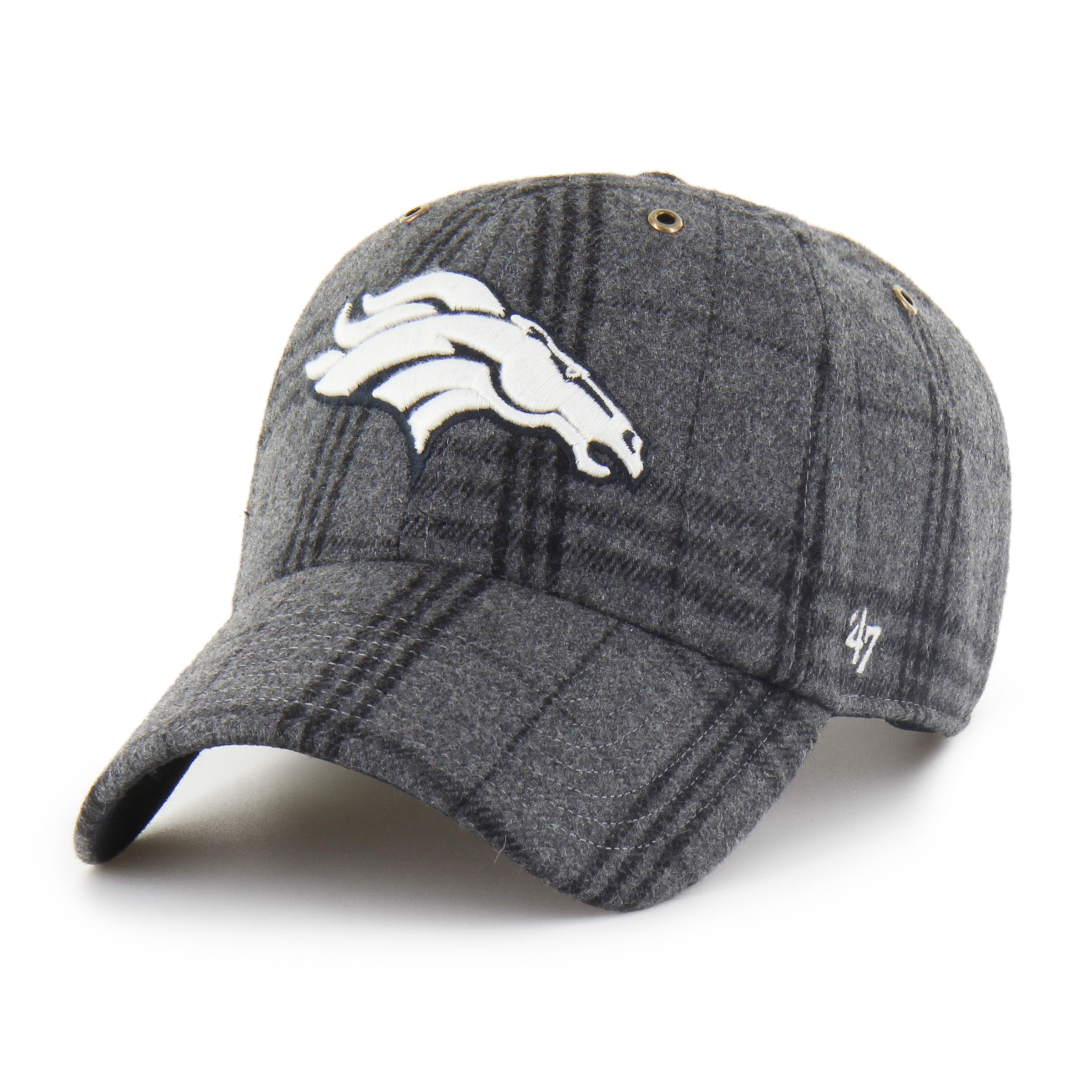 DENVER BRONCOS WINDOWPANE PLAID '47 CLEAN UP