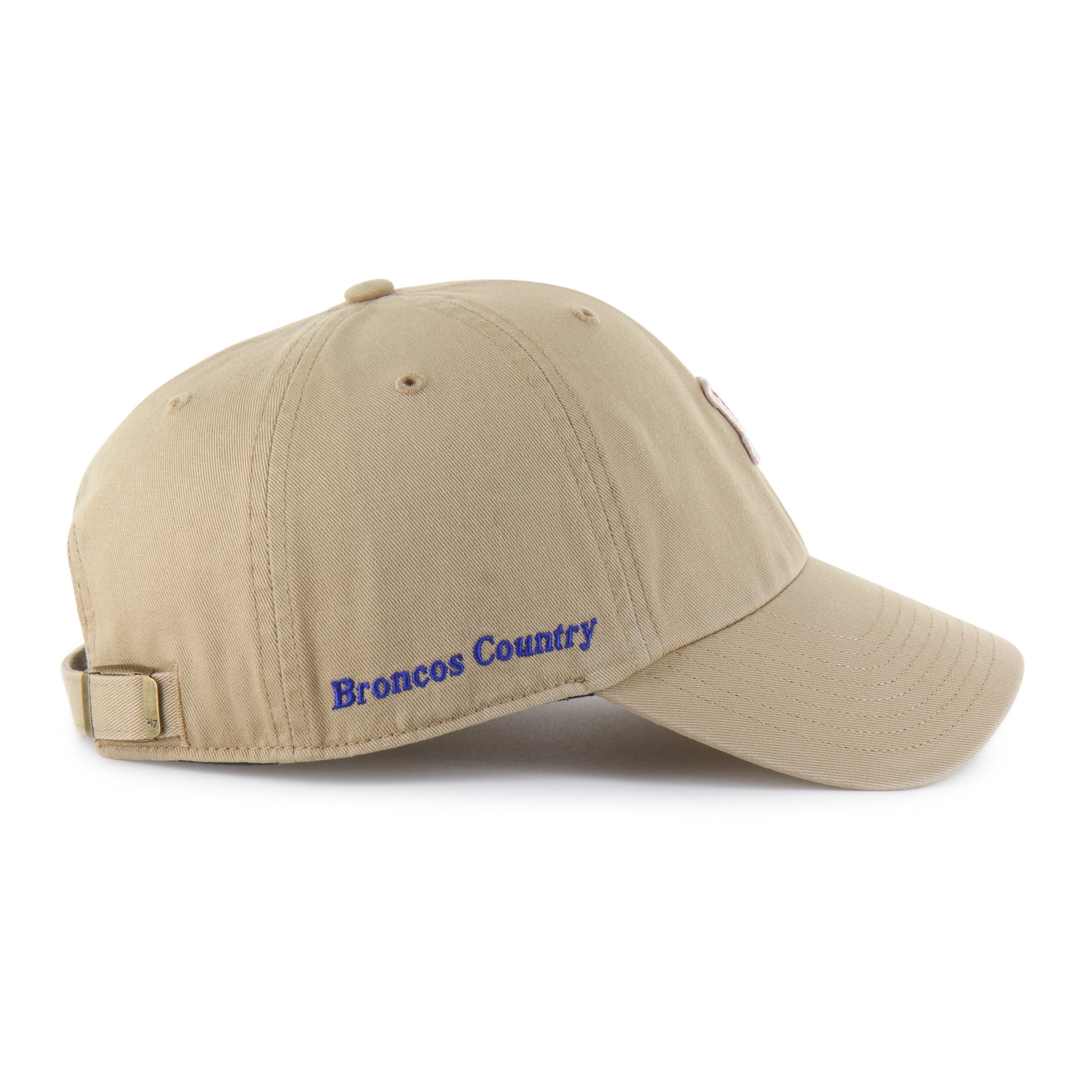 DENVER BRONCOS HISTORIC MICRO PATCH '47 CLEAN UP