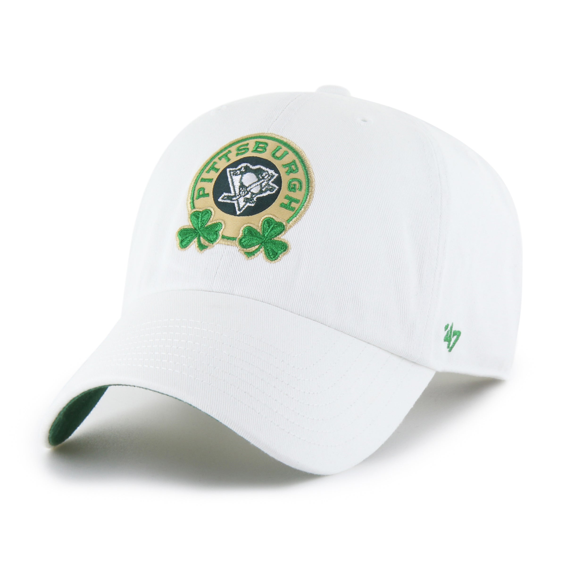 PITTSBURGH PENGUINS ST. PADDY'S DOUBLE SHAMROCK '47 CLEAN UP