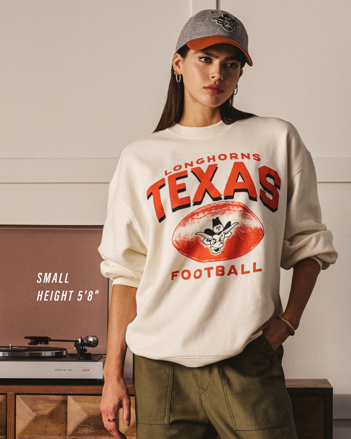 TEXAS LONGHORNS GRANDSTAND TWO TONE '47 CLEAN UP