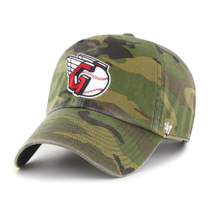 CLEVELAND GUARDIANS CAMO '47 CLEAN UP