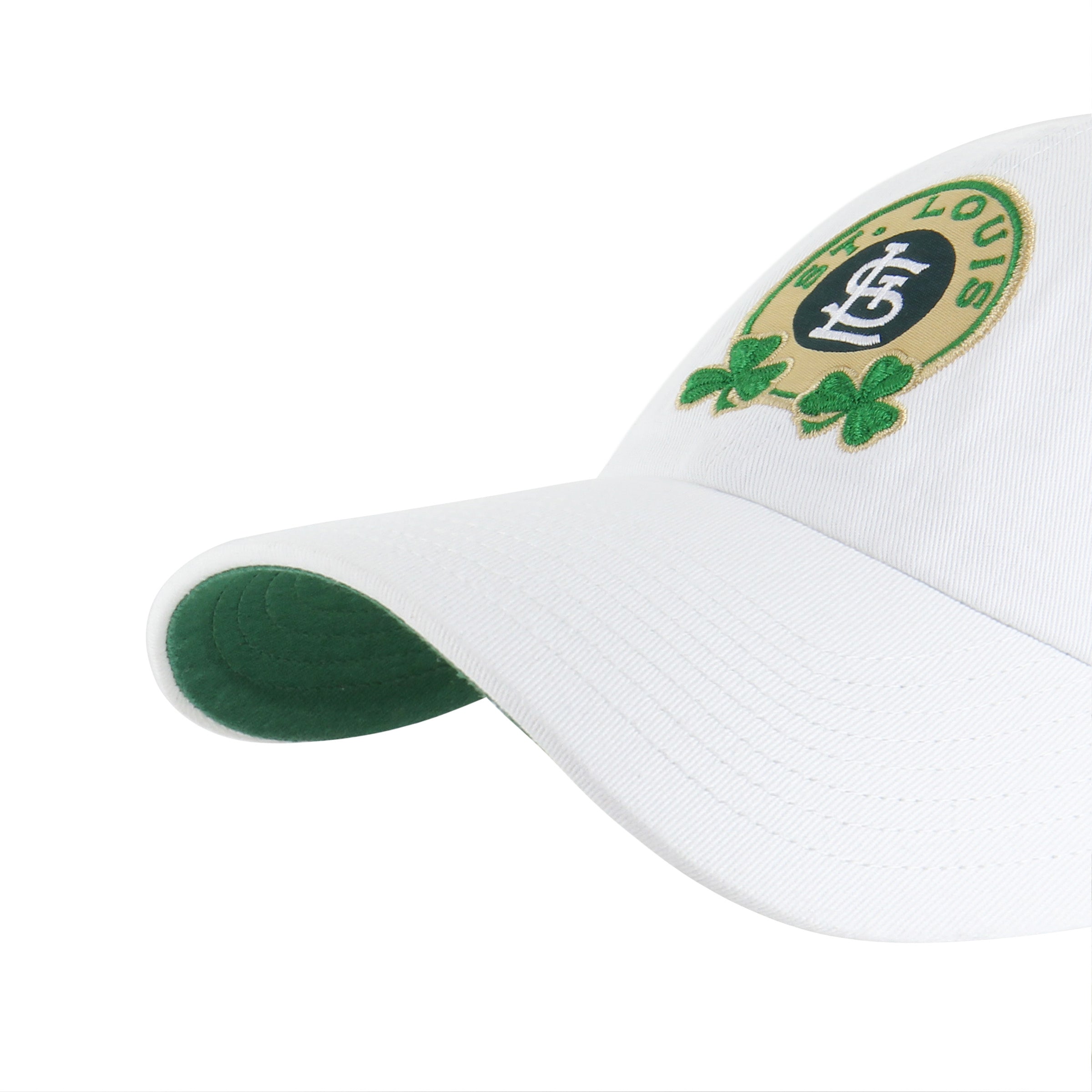 ST. LOUIS CARDINALS ST. PADDY'S DOUBLE SHAMROCK '47 CLEAN UP