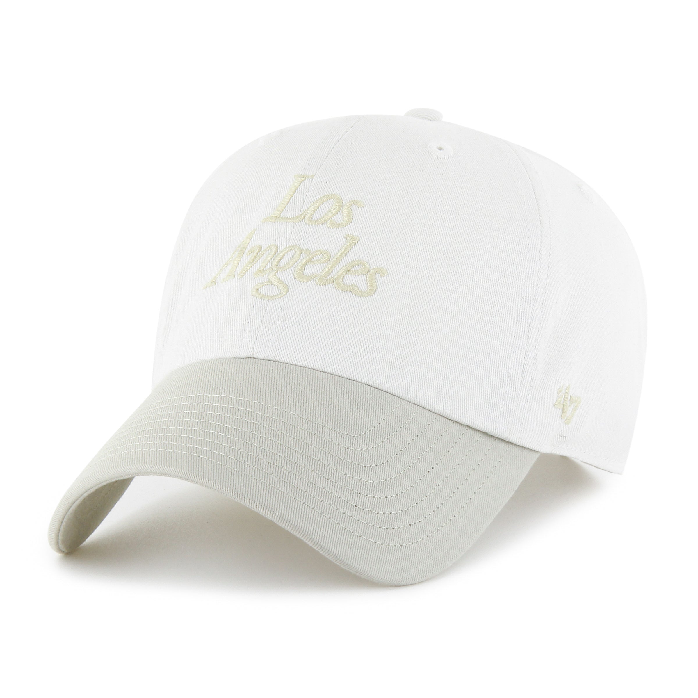 LOS ANGELES DODGERS FOUNDATION SCRIPT TWO TONE '47 CLEAN UP