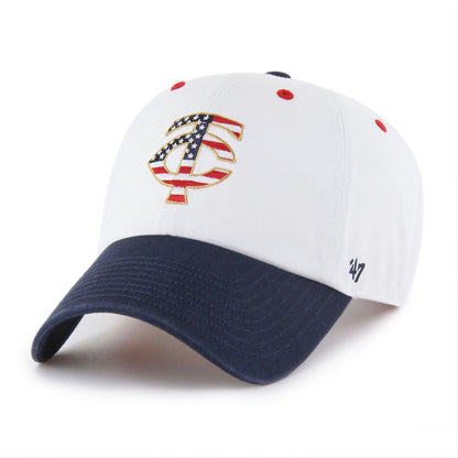 MINNESOTA TWINS PATRIOTIC FLAG FILL '47 CLEAN UP