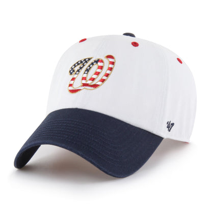 WASHINGTON NATIONALS PATRIOTIC FLAG FILL '47 CLEAN UP