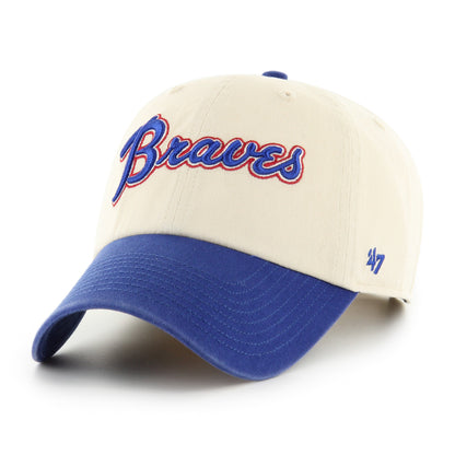 ATLANTA BRAVES COOPERSTOWN ALL STAR GAME BALLPARK SCRIPT SHOT '47 CLEAN UP