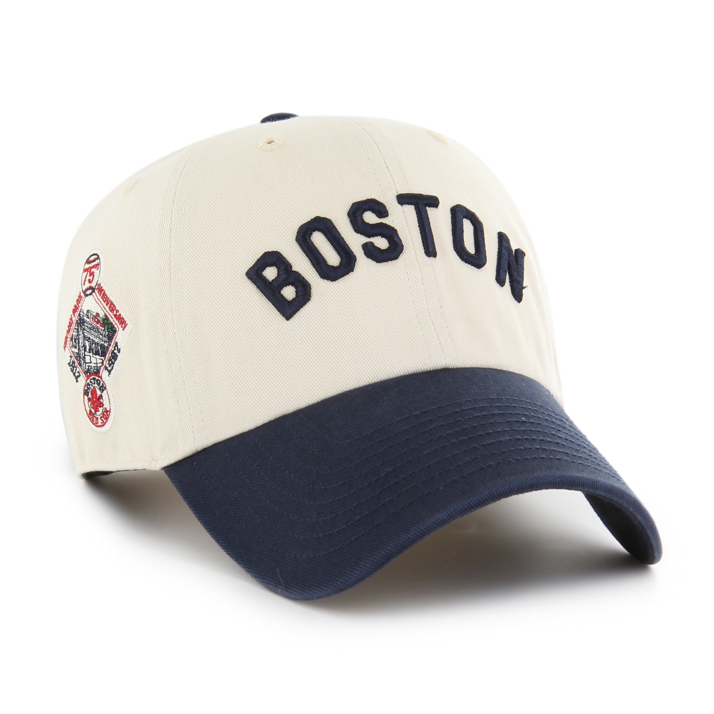 BOSTON RED SOX COOPERSTOWN BALLPARK SCRIPT SHOT '47 CLEAN UP