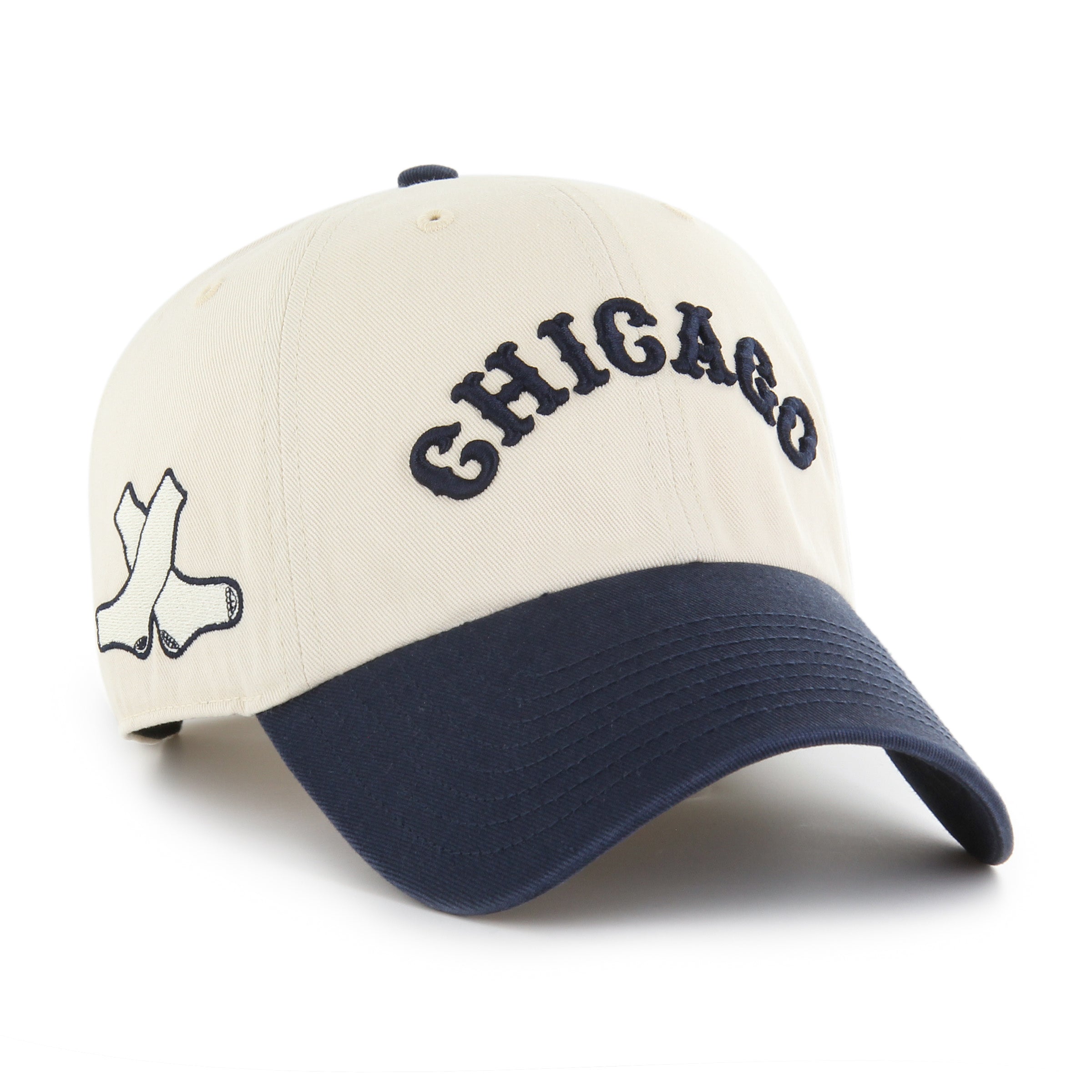 CHICAGO WHITE SOX COOPERSTOWN BALLPARK SCRIPT SHOT '47 CLEAN UP