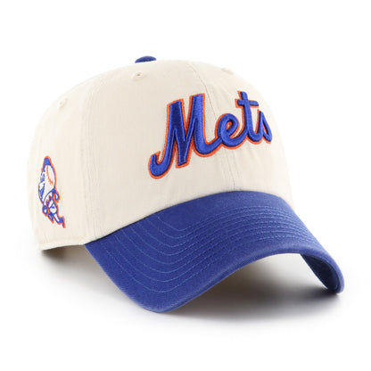 NEW YORK METS COOPERSTOWN BALLPARK SCRIPT SHOT '47 CLEAN UP