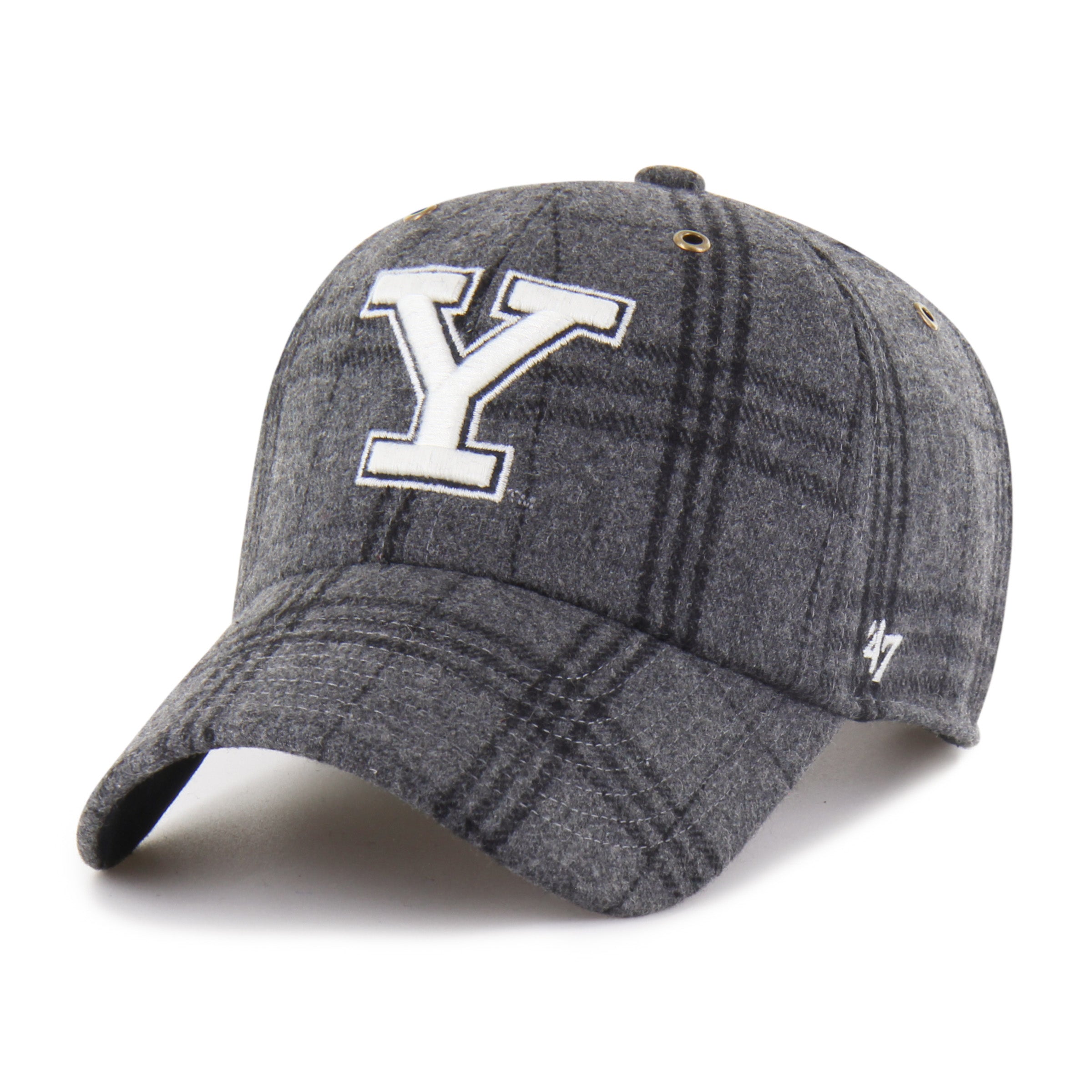 YALE BULLDOGS WINDOWPANE PLAID '47 CLEAN UP