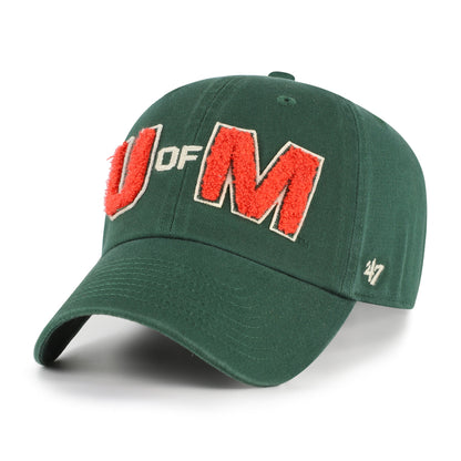 MIAMI HURRICANES ZOEY '47 CLEAN UP WOMENS