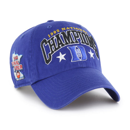 DUKE BLUE DEVILS TITLE CHAMP '47 CLEAN UP