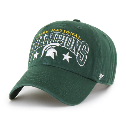 MICHIGAN STATE SPARTANS TITLE CHAMP '47 CLEAN UP