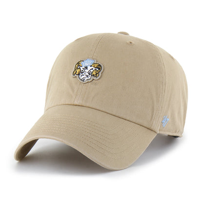 NORTH CAROLINA TAR HEELS UNC VINTAGE MICRO PATCH '47 CLEAN UP