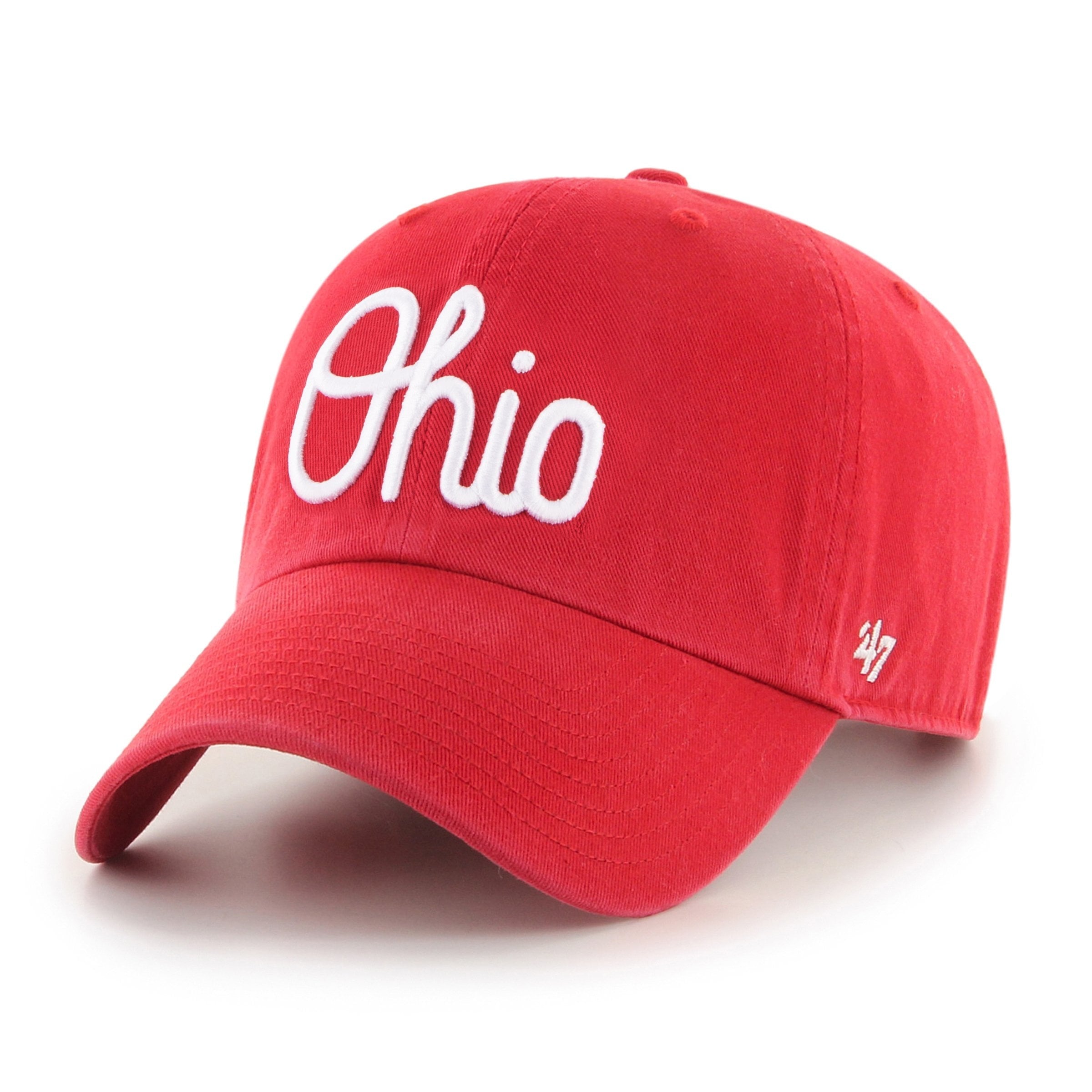 OHIO STATE BUCKEYES VINTAGE SCRIPT '47 CLEAN UP
