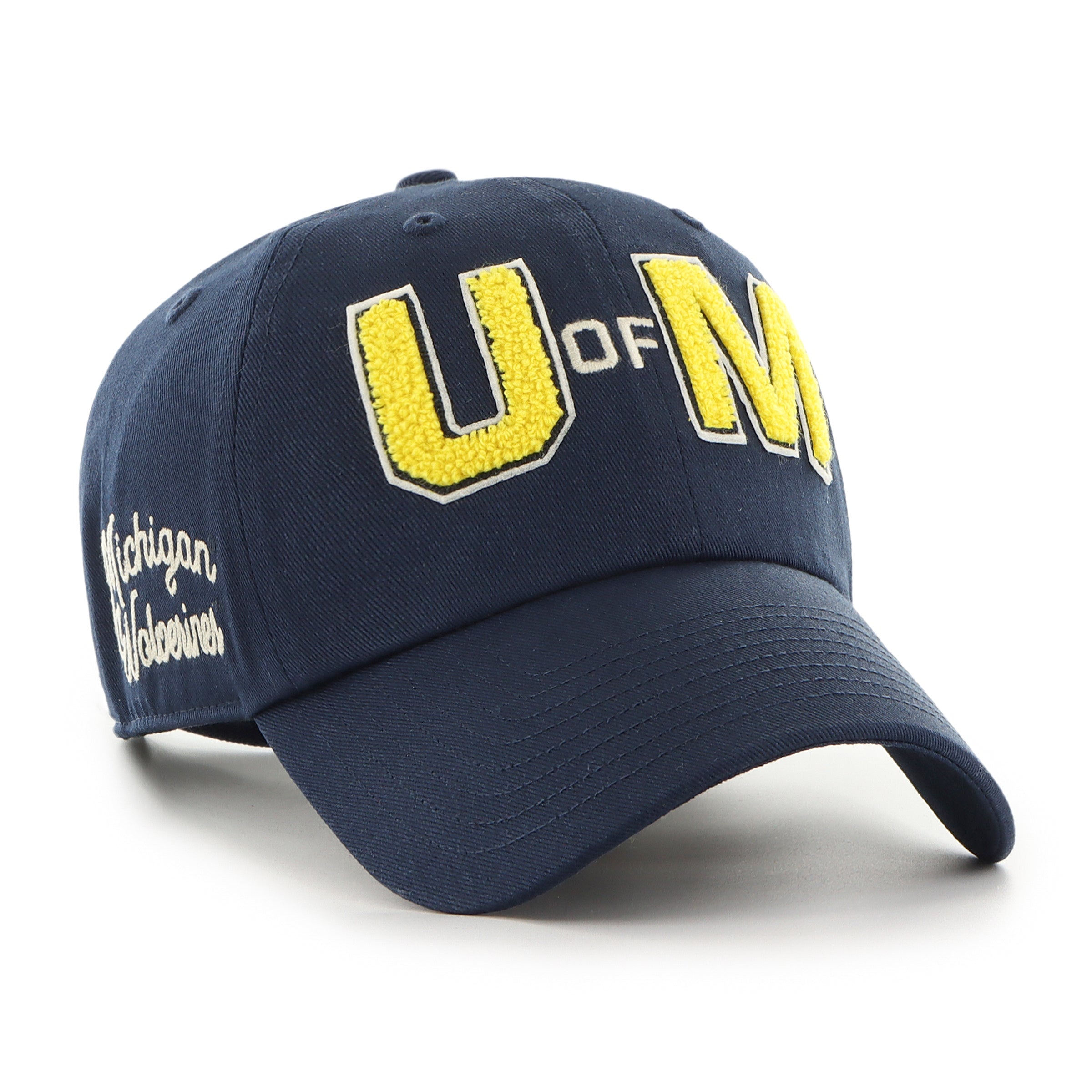MICHIGAN WOLVERINES VINTAGE ZOEY '47 CLEAN UP WOMENS
