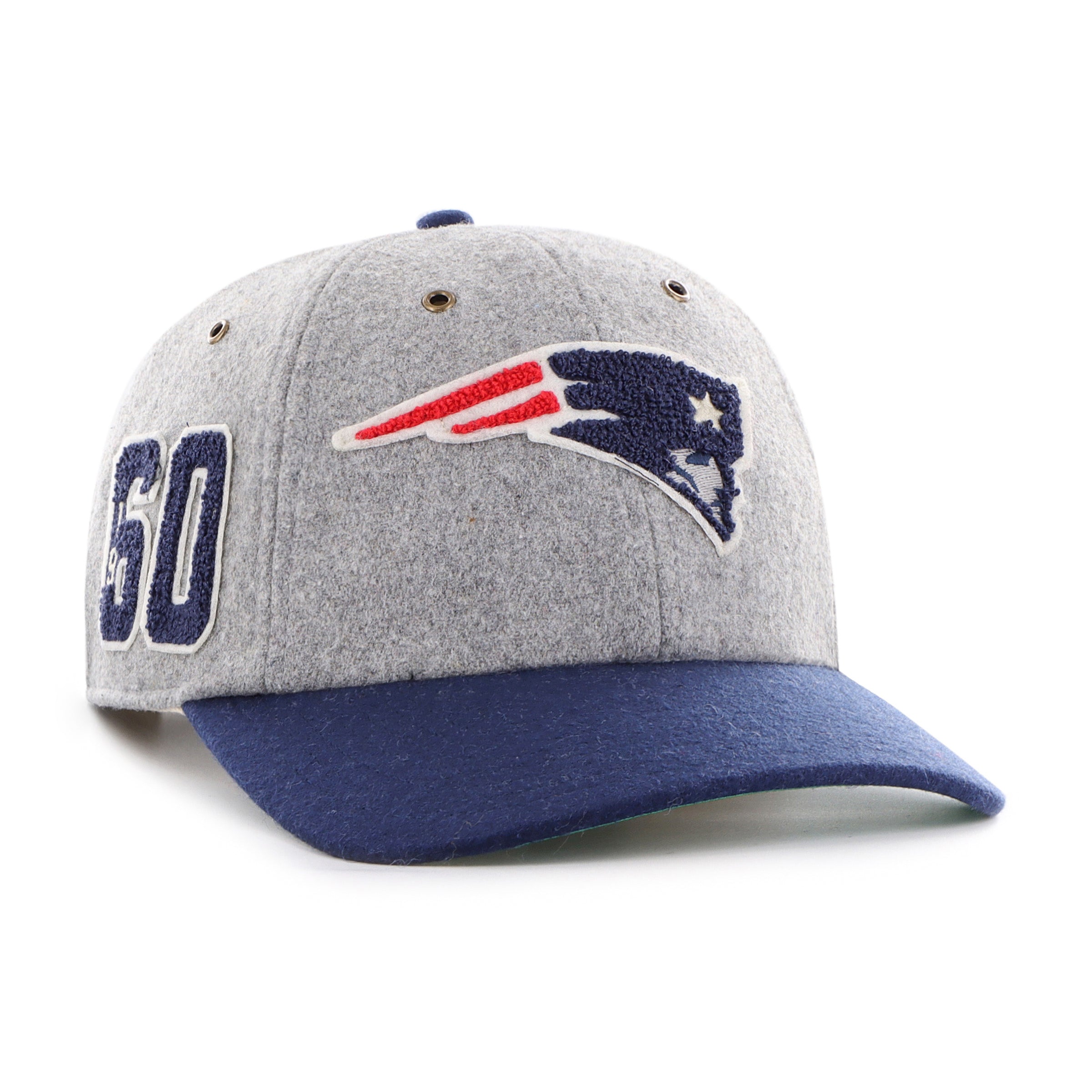 NEW ENGLAND PATRIOTS OFF CAMPUS '47 CLEAN UP MID FIT
