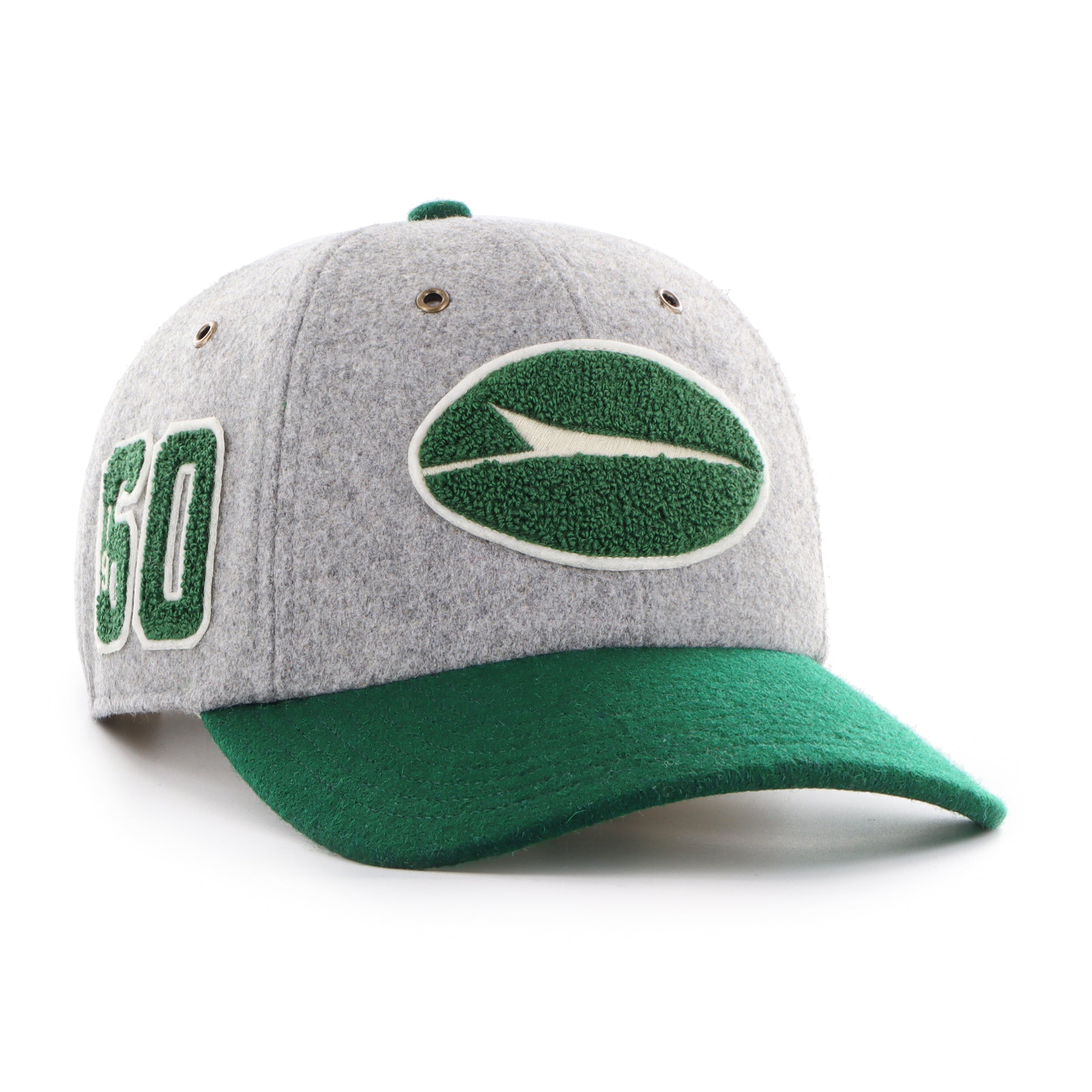 NEW YORK JETS OFF CAMPUS '47 CLEAN UP MID FIT