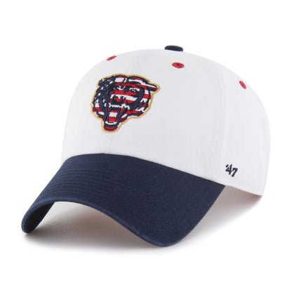 CHICAGO BEARS PATRIOTIC FLAG FILL '47 CLEAN UP
