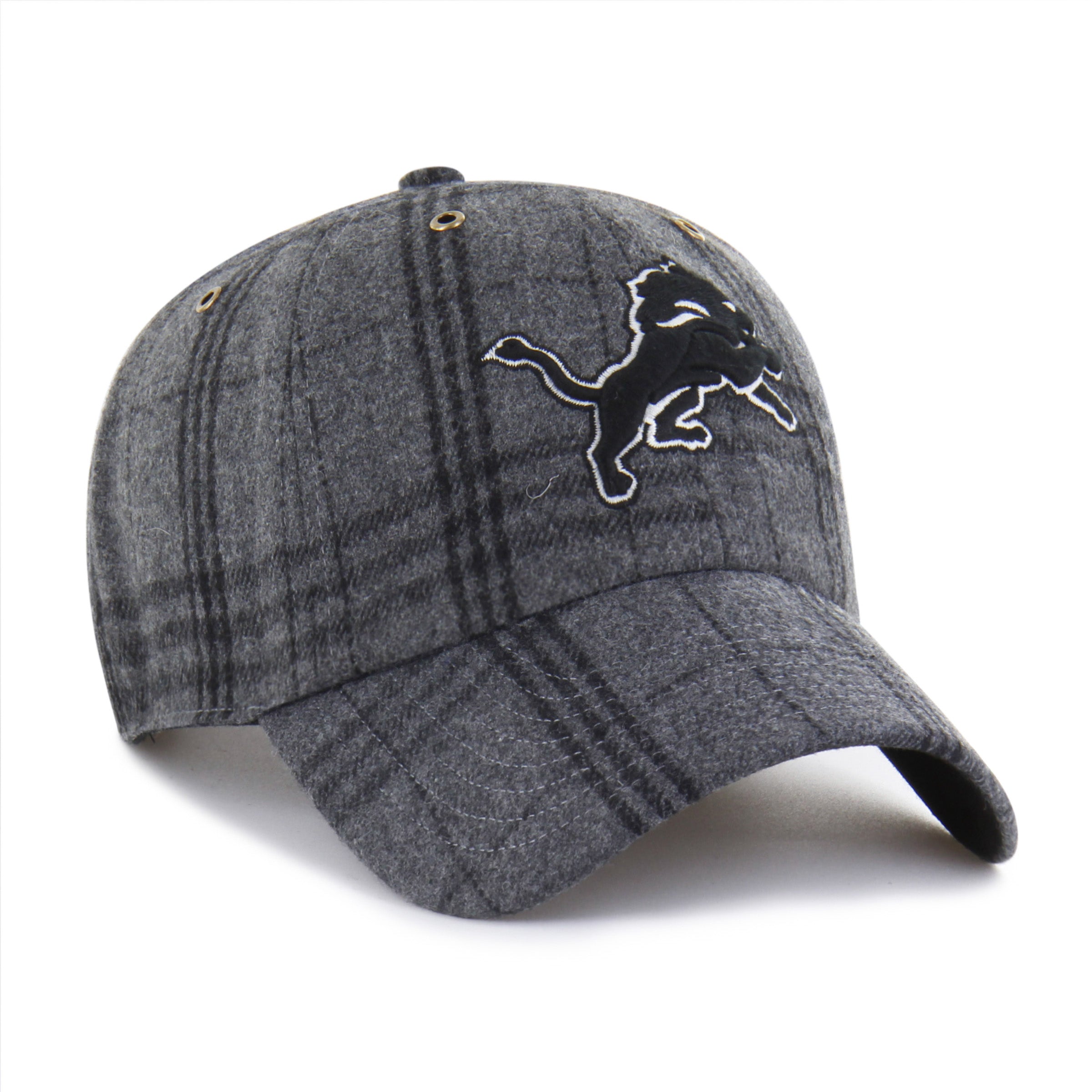 DETROIT LIONS WINDOWPANE PLAID '47 CLEAN UP