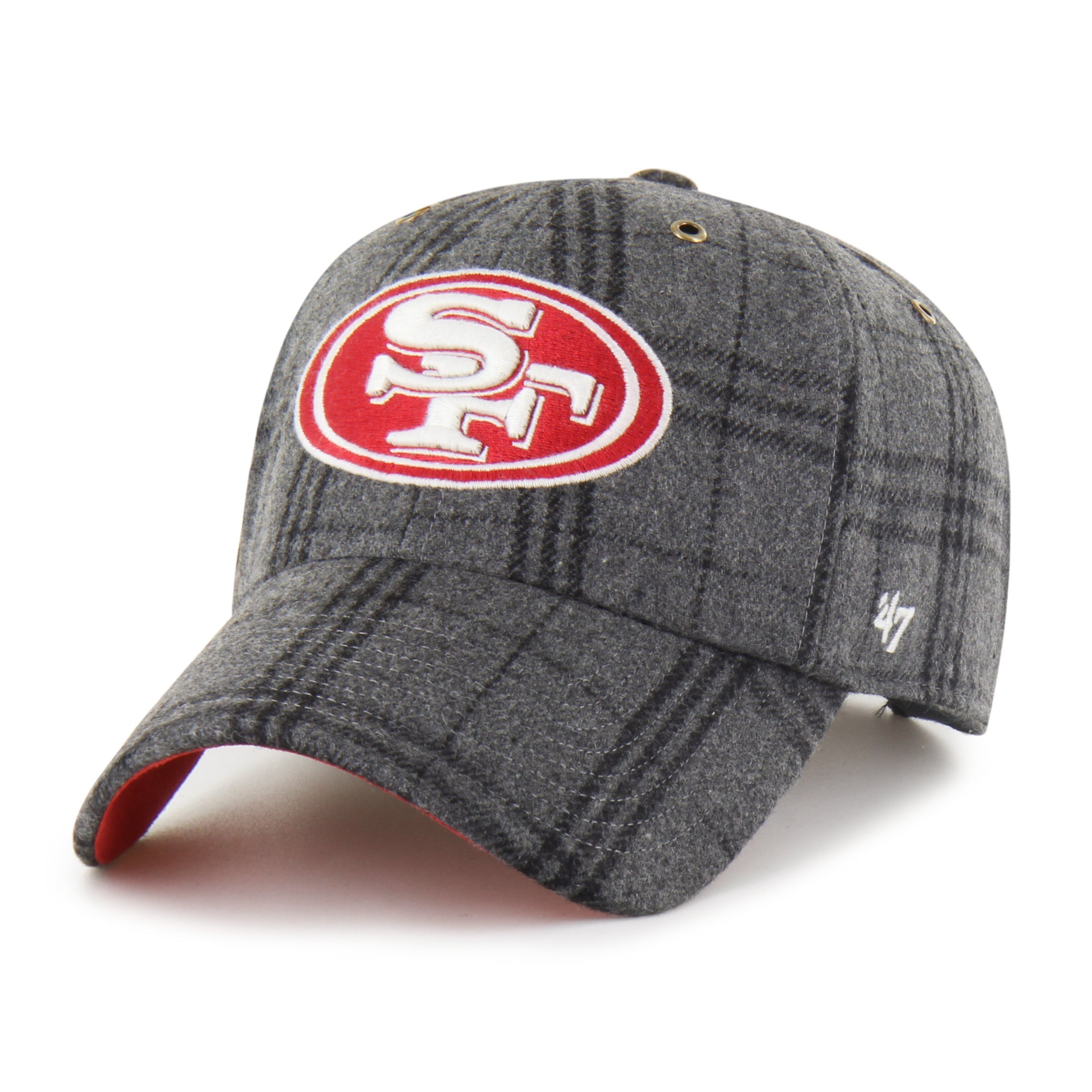 SAN FRANCISCO 49ERS WINDOWPANE PLAID '47 CLEAN UP