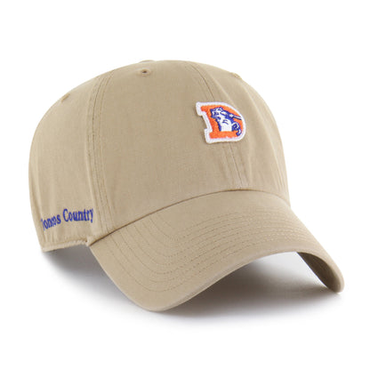 DENVER BRONCOS HISTORIC MICRO PATCH '47 CLEAN UP