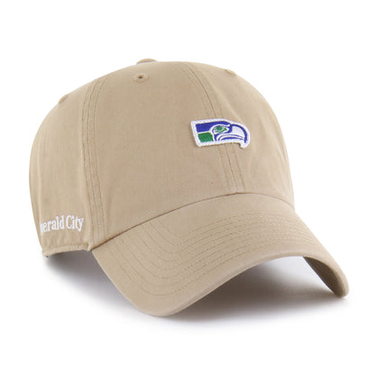 SEATTLE SEAHAWKS HISTORIC MICRO PATCH '47 CLEAN UP