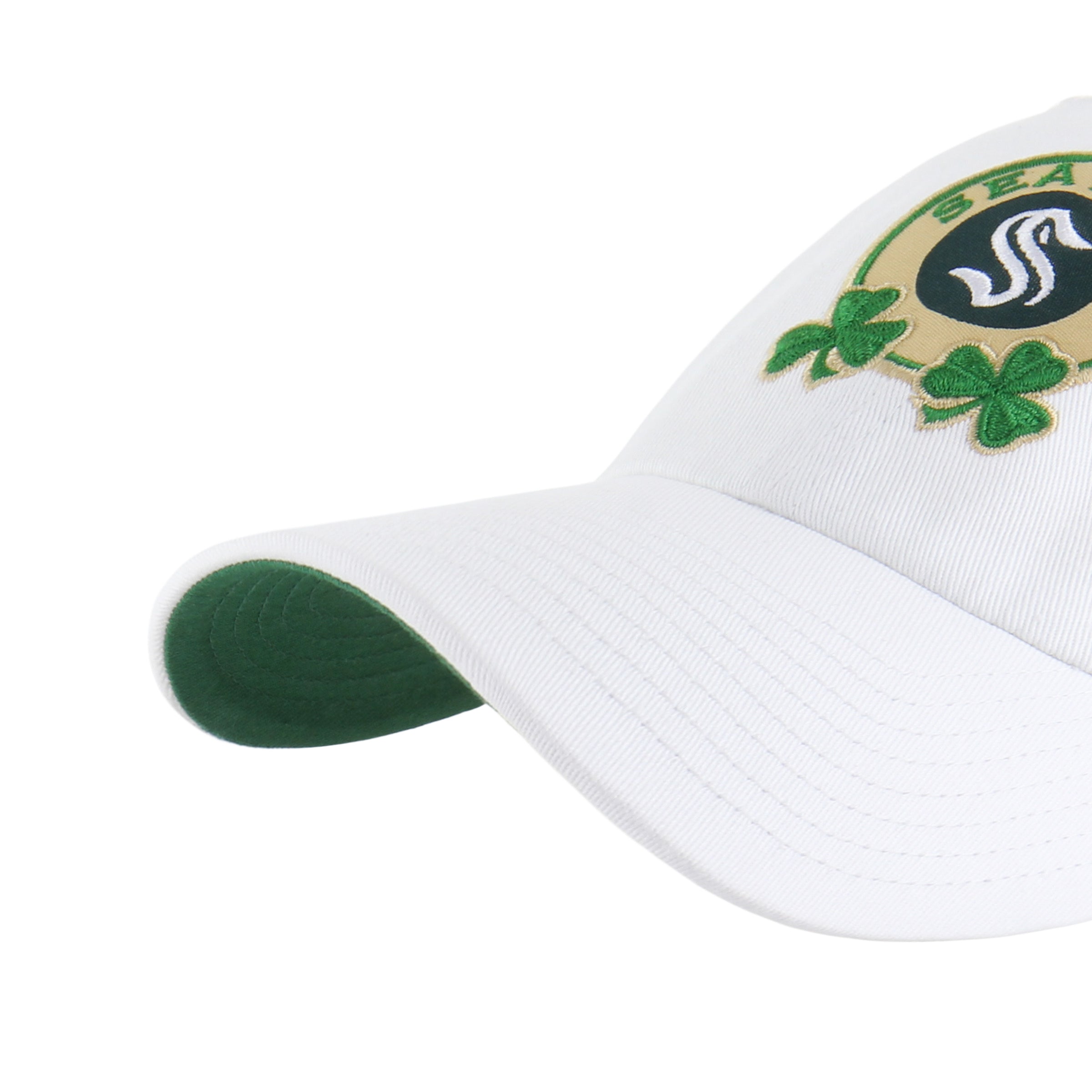 SEATTLE KRAKEN ST. PADDY'S DOUBLE SHAMROCK '47 CLEAN UP