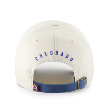 COLORADO AVALANCHE HARD HAT TWO TONE '47 CLEAN UP