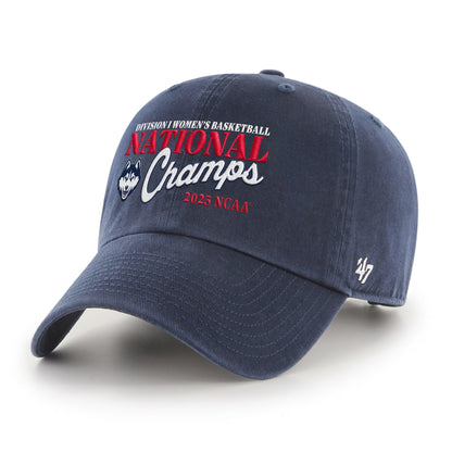 CONNECTICUT HUSKIES UCONN WOMENS NCAA CHAMPIONS '47 CLEAN UP